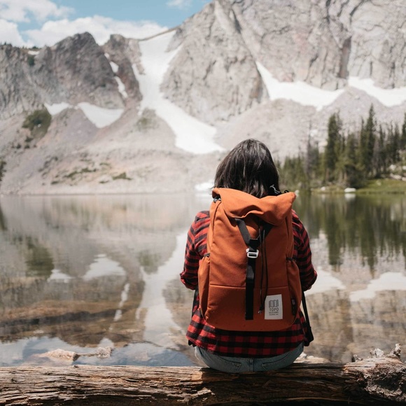 topi flap top backpack